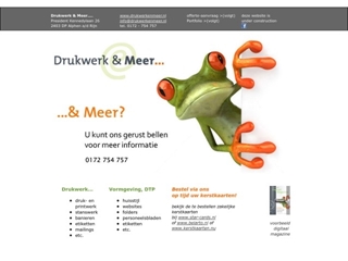 DRUKWERK EN MEER