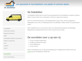 DAKDEKKER WILLEM HOF DE