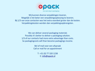 OPACK BV