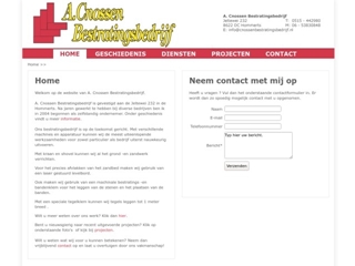 CNOSSEN BESTRATINGSBEDRIJF A