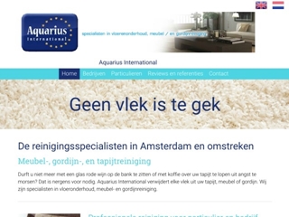 AQUARIUS INTERNATIONAL TAPIJT- EN MEUBELREINIGING