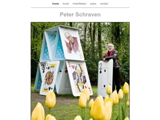 SCHRAVEN BEELDEND KUNSTENAAR PETER