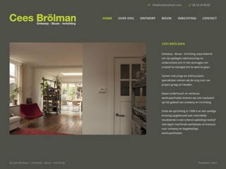 CEES BROLMAN ONTWERP, BOUW, INRICHTING