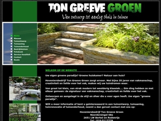 GREEVE GROEN HOVENIERSBEDRIJF TON