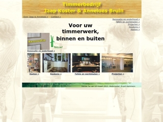 TIMMERBEDRIJF J KOSTER EN A L BRUIN