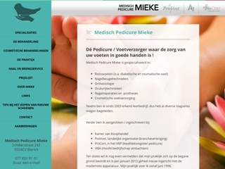 MEDISCHE PEDICURE MIEKE