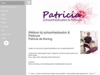 KONING SCHOONHEIDSSPECIALISTE EN PEDICURE PATRICIA DE