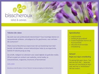 BISSCHEROUX TEKST & ADVIES