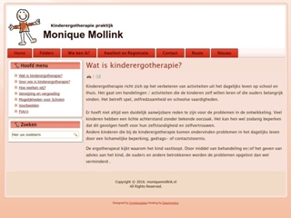 KINDERERGOTHERAPIE PRAKTIJK MONIQUE MOLLINK