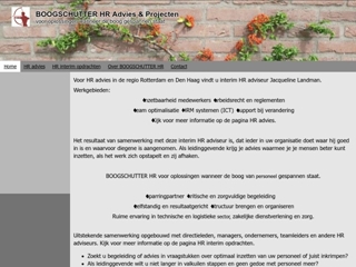 BOOGSCHUTTER HR PROJECTEN
