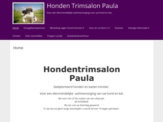 HONDENTRIMSALON PAULA