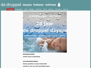 VOF DE DRUPPEL DAYSPA THALASSO WELLNESS B. & B.