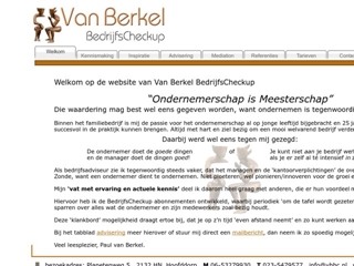 BERKEL BEDRIJVENCOACHING VAN
