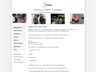 ALGEMENE EHBO VERENIGING
