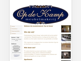 MEUBELMAKERIJ OP DE KAMP