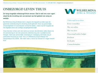 WILHELMINA ZORG EN WELZIJN