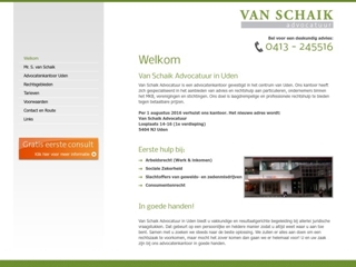 SCHAIK ADVOCATUUR VAN