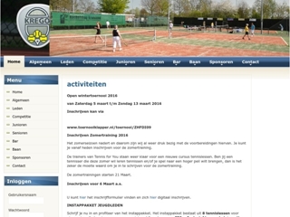 KREGO TENNISVERENIGING KRUISLAND