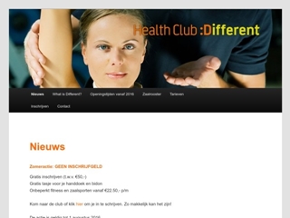 HEALTHCLUB DIFFERENT