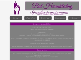 BAL HERENKLEDING