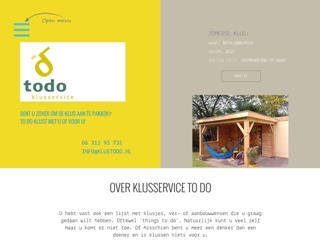 TODO KLUSSERVICE