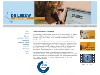 LEEUW INSTALLATIEBEDRIJF NV DE