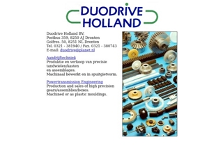 DUODRIVE HOLLAND BV