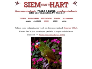 HART FLORA EN FAUNA SIEM VAN 'T