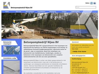NIJWA BV BETONPOMPBEDRIJF