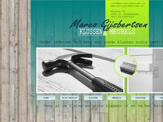 MARCO GIJSBERTSEN KLUSSEN EN MEUBELS
