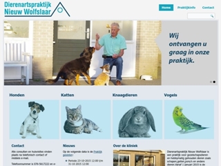 DIERENARTSPRAKTIJK NIEUW WOLFSLAAR