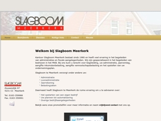 SLAGBOOM MEERKERK