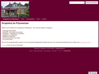 PRIJSSTAMPER DROGISTERIJ DE