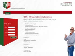 F. PASTOOR FINANCIEEL MANAGEMENT EN ADVIES