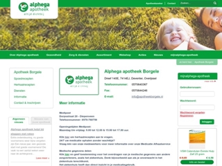 ALPHEGA APOTHEEK BORGELE