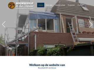 BOUW- EN TIMMERBEDRIJF A DE ZEEUW