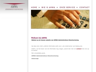AMWA ADMINISTRATIEVE DIENSTVERLENING