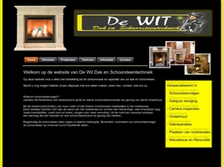 WIT DAK EN SCHOORSTEENTECHNIEK DE