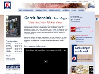 RENSINK KEURSLAGERIJ GERRIT
