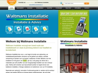 WALTMANS INSTALLATIE
