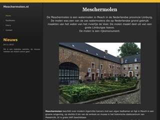 VAKANTIEWONINGEN MESCHERMOLEN