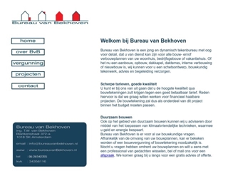 BEKHOVEN BUREAU VAN