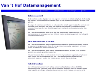 VAN 'T HOF DATAMANAGEMENT
