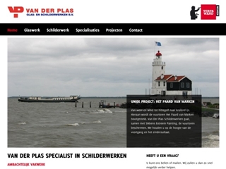 PLAS GLAS- EN SCHILDERWERKEN VD