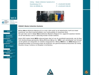 WASTE COLLECTION SYSTEMS BV