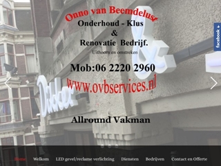 ONNO VAN BEEMDELUST KLUS-, ONDERHOUD EN INSTALLATIE