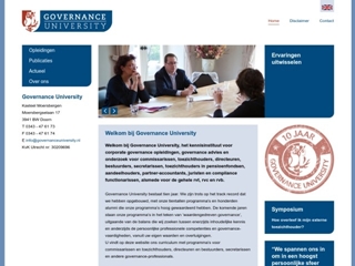 GOVERNANCE UNIVERSITY