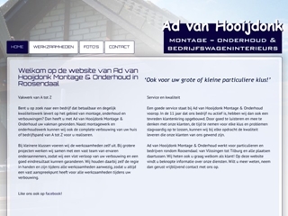 AD VAN HOOIJDONK MONTAGE & ONDERHOUD