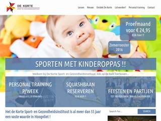 KORTE SPORT EN GEZONDHEIDSINSTITUUT DE