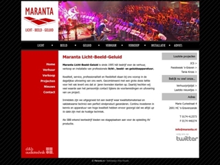 MARANTA LICHT EN GELUID